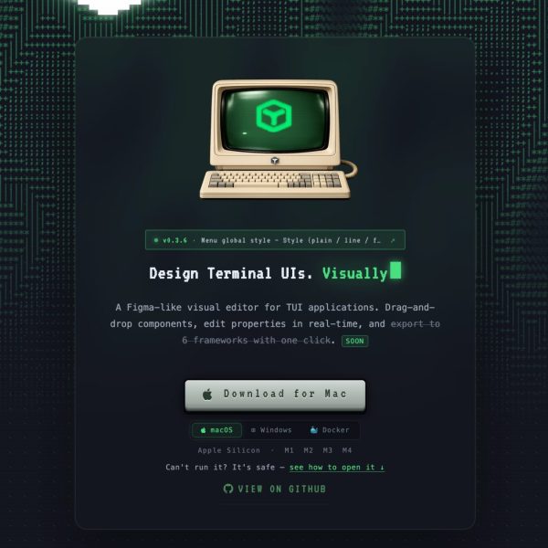 TUIStudio – Pour désigner vos applications terminal