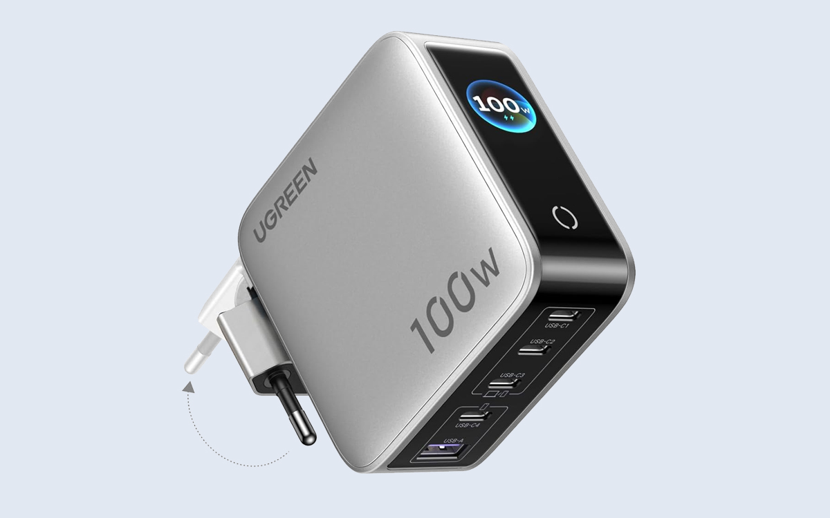 Un seul chargeur pour remplacer tous vos blocs secteur : ce UGREEN de 100W passe sous les 50 € sur Amazon