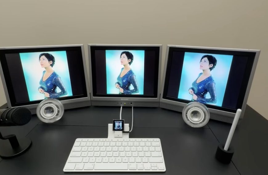 Un iPod Nano transformé en workstation triple écran