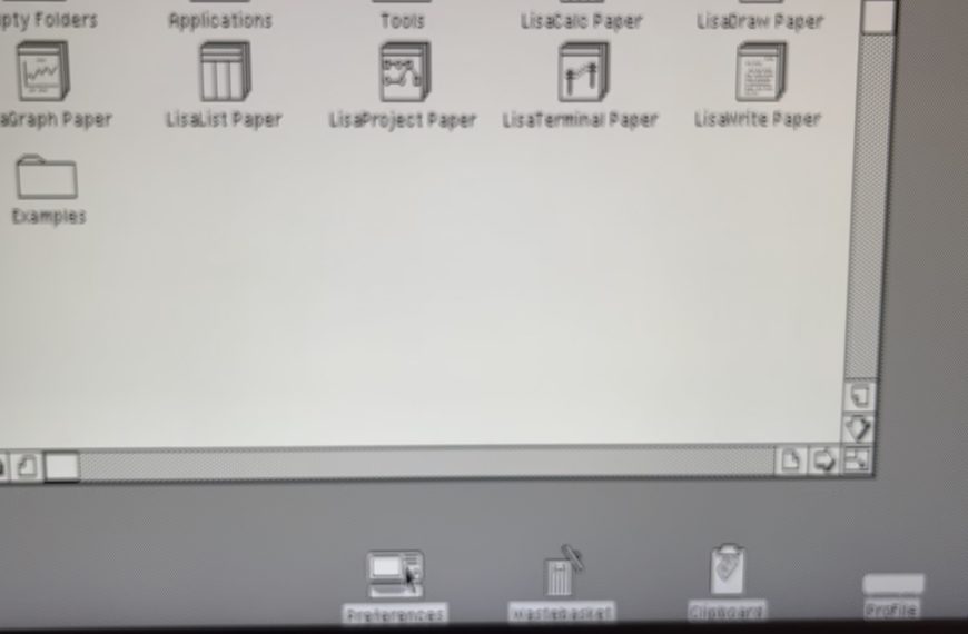 Un passionné a recréé l'Apple Lisa de 1983 dans un FPGA