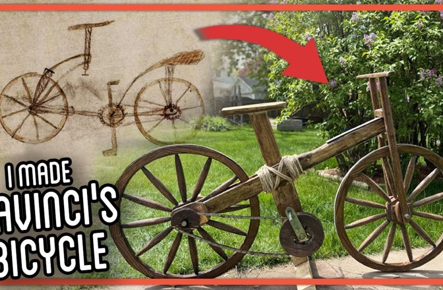 Un vélo construit avec les techniques de la Renaissance italienne