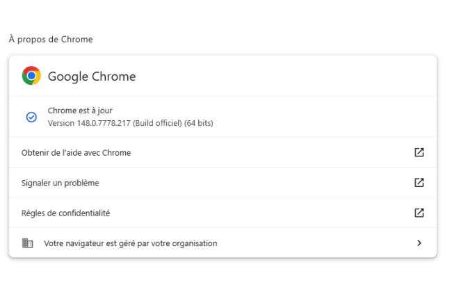 Google corrige 22 failles critiques dans Chrome 148