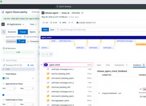 Datadog étend les fonctions des agents IA Bits