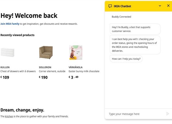 Comment Ikea a tranformé un simple chatbot en une activité rentable