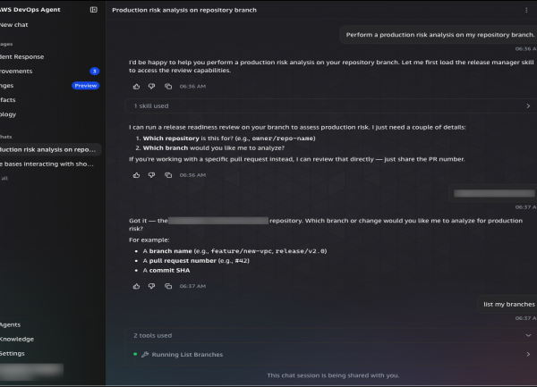 AWS met à jour DevOps Agent pour éprouver le code IA