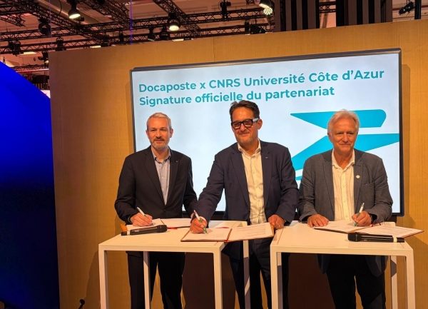 Le CNRS, l'Université Côte d'Azur et Docaposte créent un laboratoire axé confiance numérique