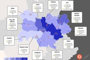 L'IA à l'agenda d'une start-up sur trois en Auvergne-Rhône-Alpes