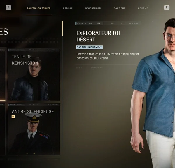 Tenues 007 First Light : comment débloquer toutes les apparences de James Bond ?