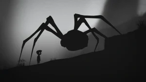 Ce jeu vidéo noté 90% coûte 1€ sur Steam : vous incarnez un enfant qui essaie de survivre à une araignée géante