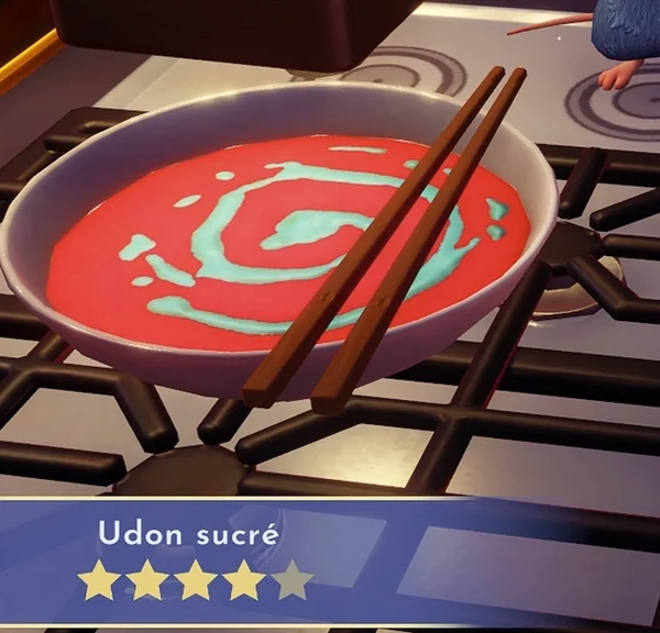 Udon sucré Dreamlight Valley : comment préparer cette recette 4 étoiles ?