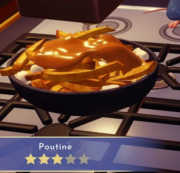 Poutine Dreamlight Valley : comment préparer cette recette 3 étoiles ?