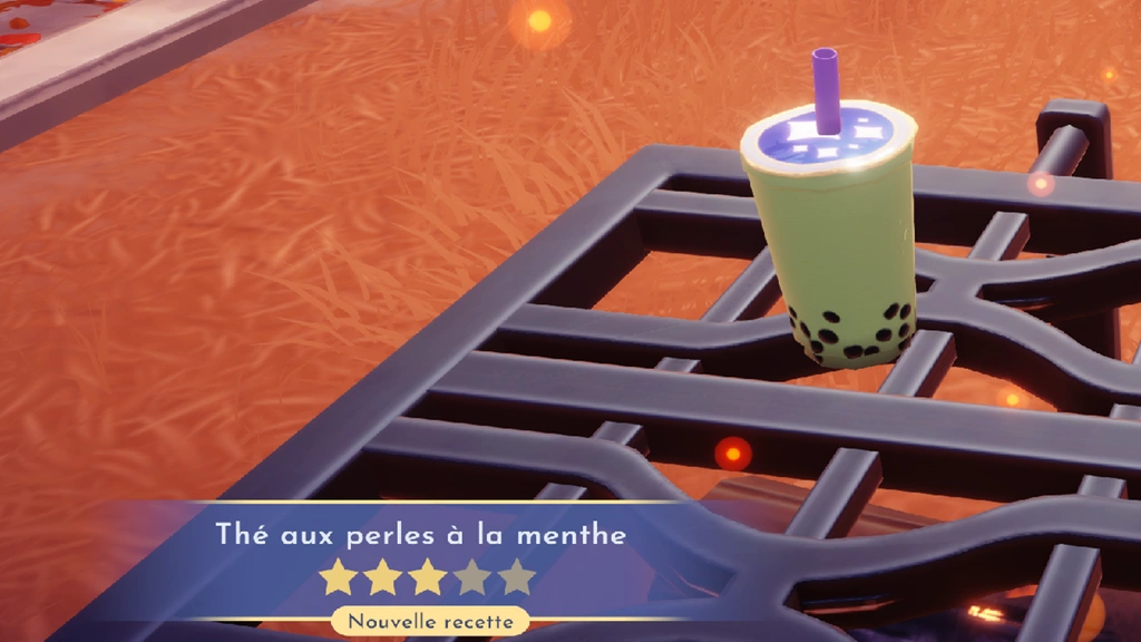 Thé aux perles à la menthe Dreamlight Valley : comment préparer cette recette 3 étoiles ?