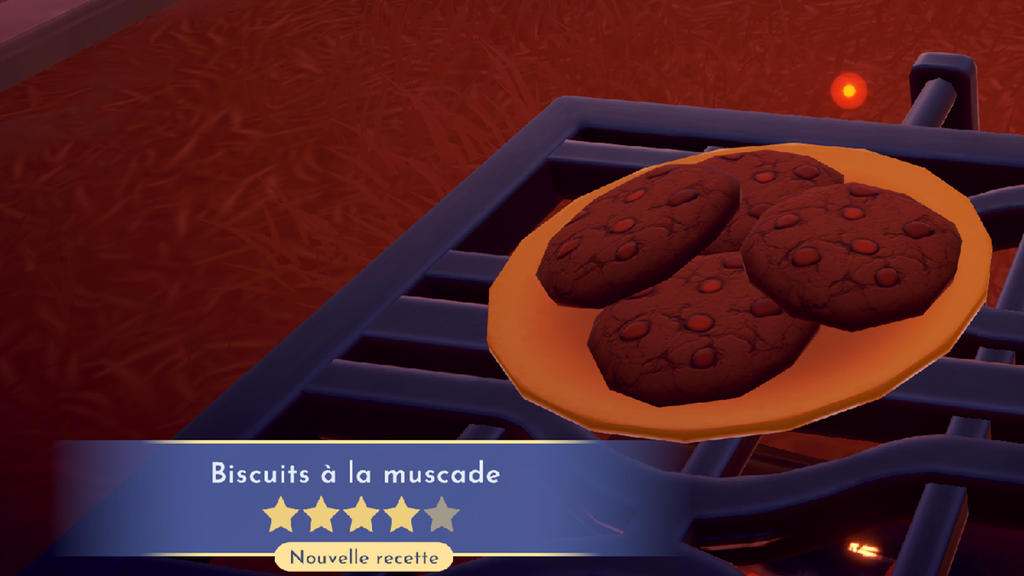 Biscuits à la muscade Dreamlight Valley : comment préparer cette recette 4 étoiles ?