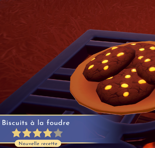 Biscuits à la foudre Dreamlight Valley : comment préparer cette recette 4 étoiles ?