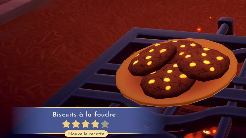 Biscuits à la foudre Dreamlight Valley : comment préparer cette recette 4 étoiles ?