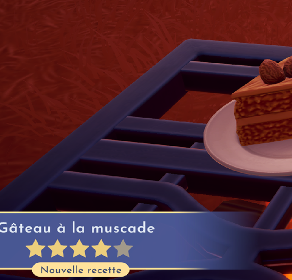 Gâteau à la muscade Dreamlight Valley : comment préparer cette recette 4 étoiles ?