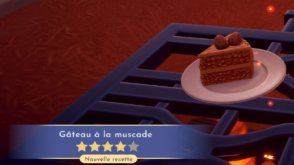 Gâteau à la muscade Dreamlight Valley : comment préparer cette recette 4 étoiles ?