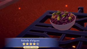 Salade d'algues Dreamlight Valley : comment préparer cette recette 4 étoiles ?