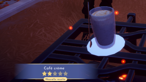 Café crème Dreamlight Valley : comment préparer cette recette 2 étoiles ?