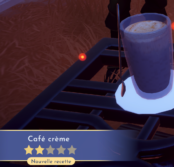 Café crème Dreamlight Valley : comment préparer cette recette 2 étoiles ?