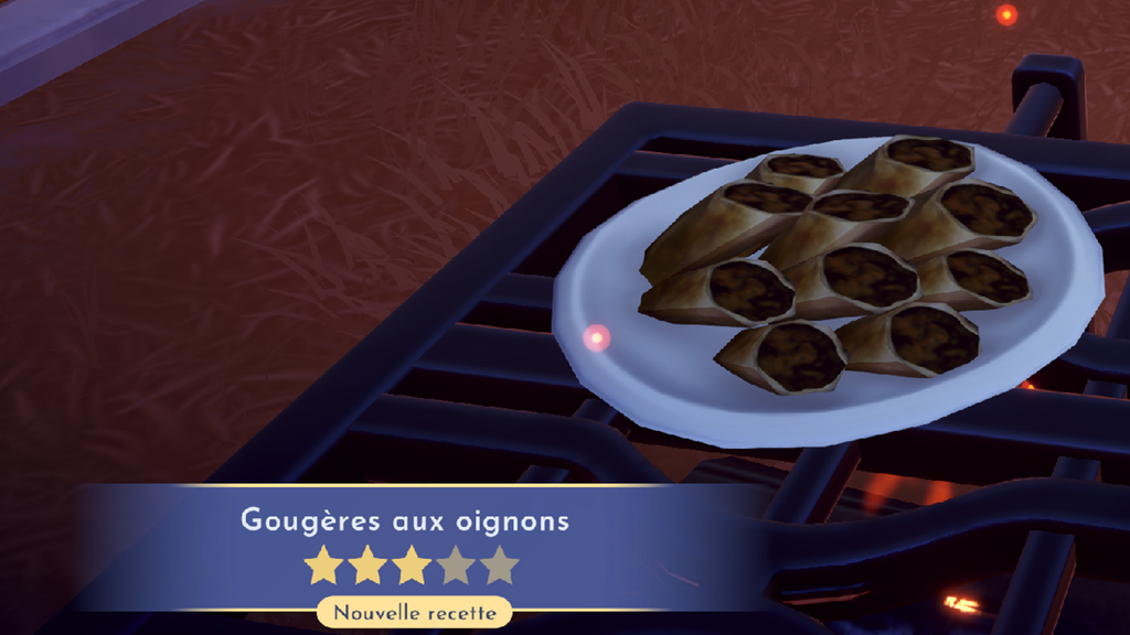 Gougères aux oignons Dreamlight Valley : comment préparer cette recette 3 étoiles ?