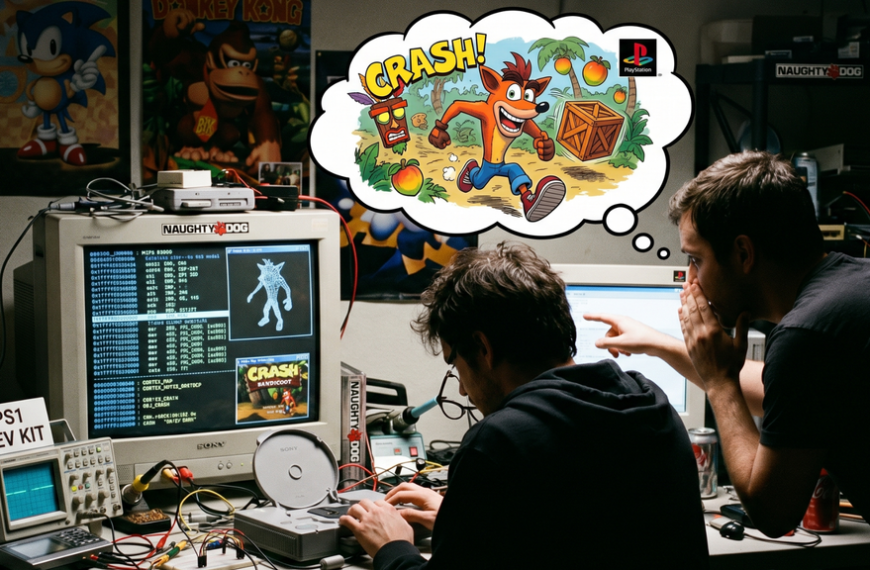 Comment deux développeurs ont dû pirater la PlayStation 1 pour créer Crash Bandicoot