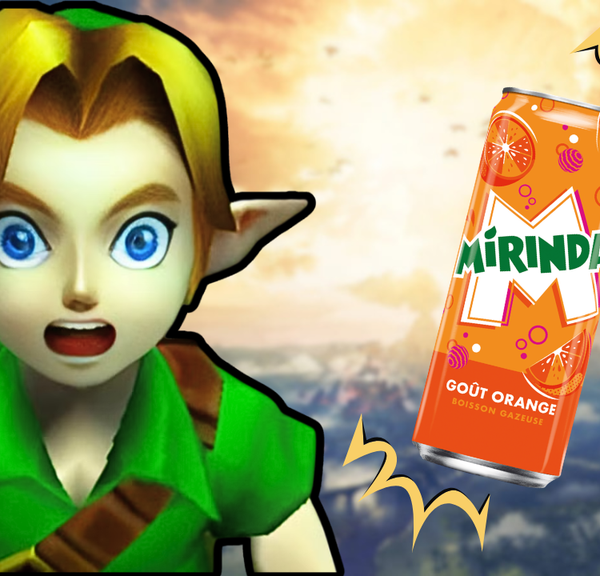 Ce serait impossible en 2026, mais dans les années 90, Link faisait de la publicité pour une marque de jus d'orange