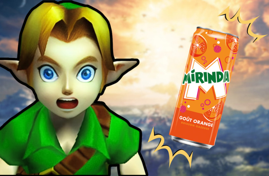 Ce serait impossible en 2026, mais dans les années 90, Link faisait de la publicité pour une marque de jus d'orange
