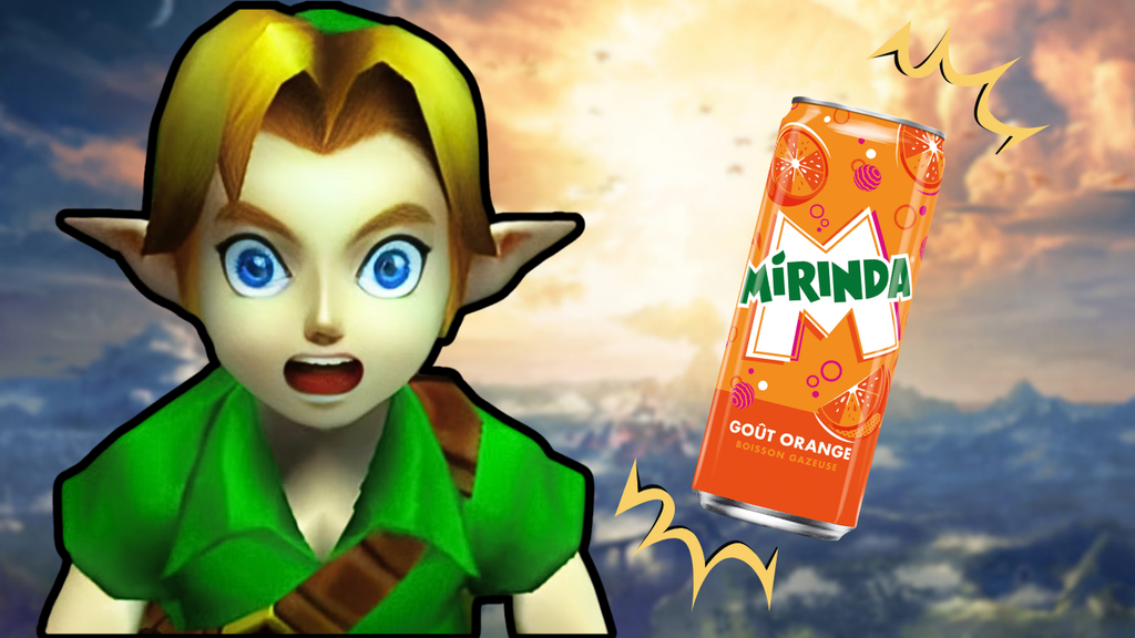 Ce serait impossible en 2026, mais dans les années 90, Link faisait de la publicité pour une marque de jus d'orange