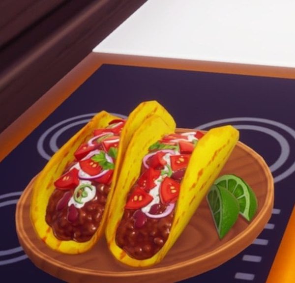 Taco à la viande Disney Dreamlight Valley : comment préparer cette recette cinq étoiles ?