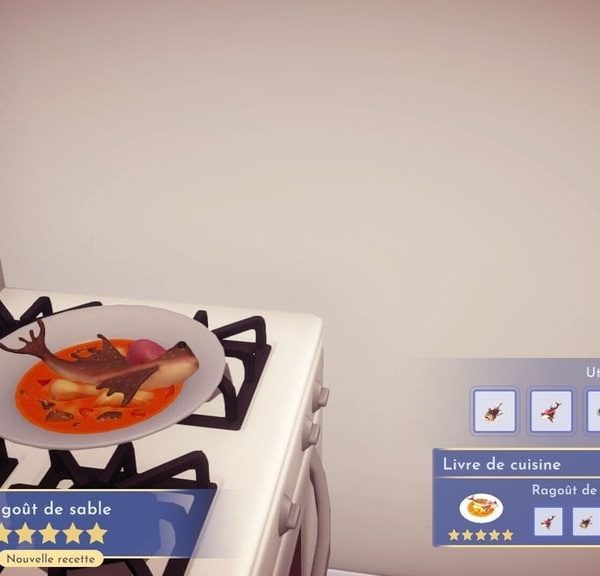 Ragoût de sable Disney Dreamlight Valley : comment préparer cette recette cinq étoiles ?