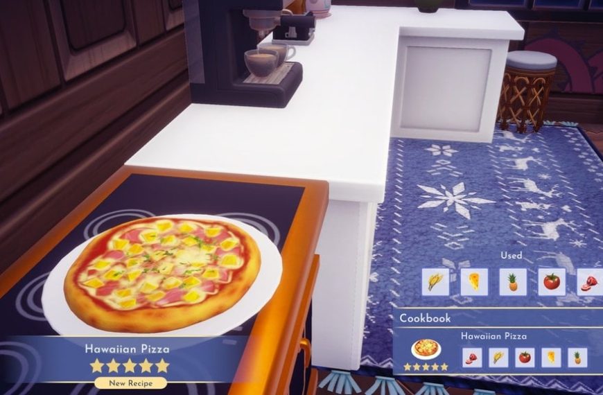 Pizza Hawaïenne Disney Dreamlight Valley : comment préparer cette recette cinq étoiles ?