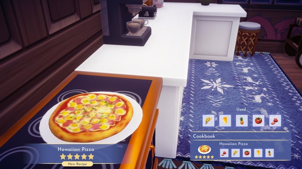 Pizza Hawaïenne Disney Dreamlight Valley : comment préparer cette recette cinq étoiles ?