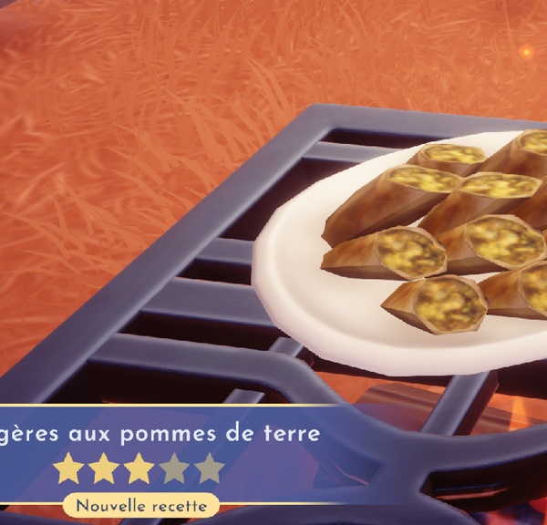 Gougères aux pommes de terre Dreamlight Valley : comment préparer cette recette 3 étoiles ?