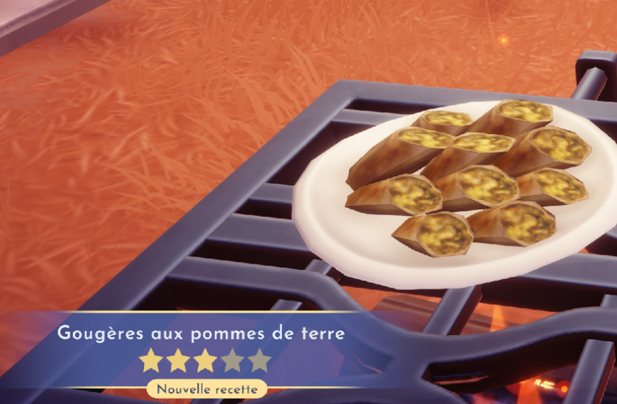 Gougères aux pommes de terre Dreamlight Valley : comment préparer cette recette 3 étoiles ?