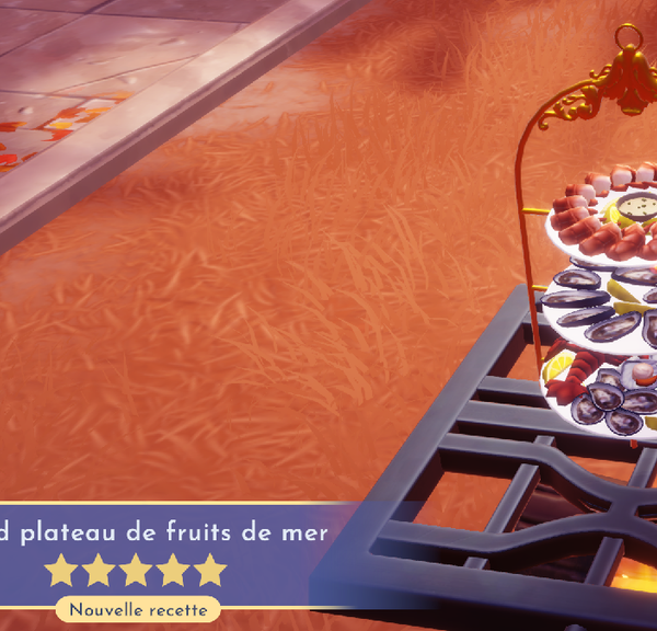 Grand plateau de fruits de mer Dreamlight Valley : comment préparer cette recette 5 étoiles ?