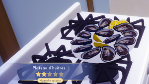 Plateau d'huîtres Disney Dreamlight Valley : comment préparer cette recette 2 étoiles ?