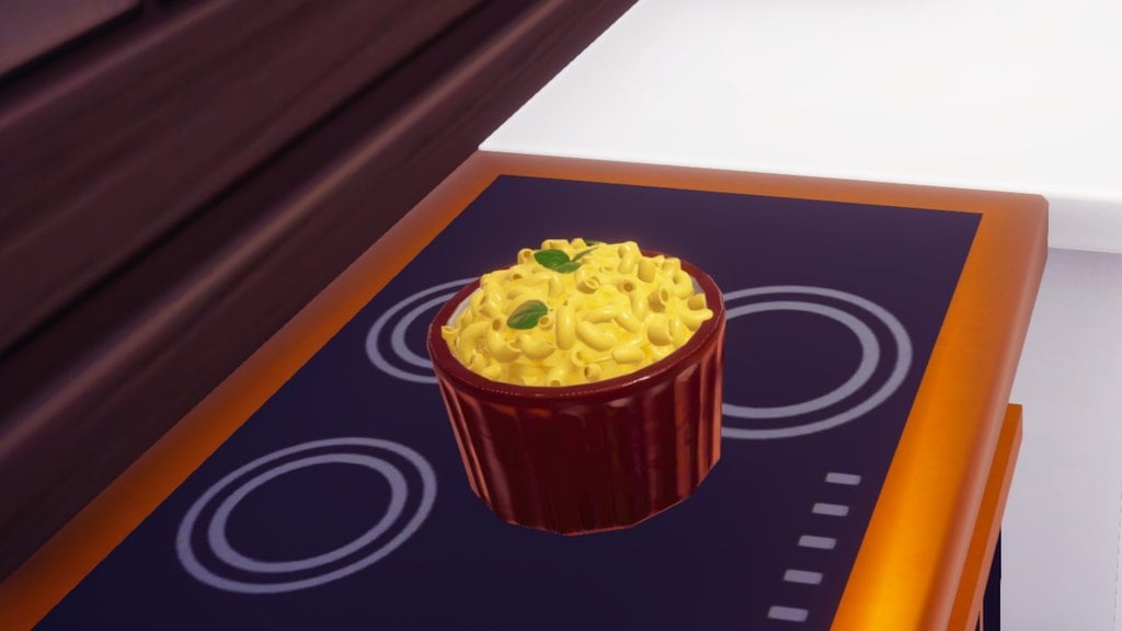 Pâtes au fromage classiques Disney Dreamlight Valley : comment préparer cette recette deux étoiles ?