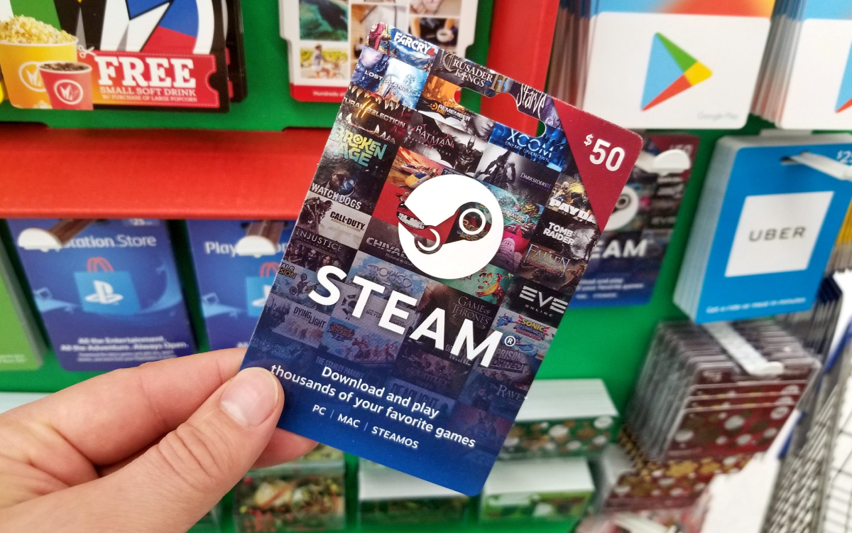 Les cartes-cadeaux Steam en magasin, c’est terminé : Valve y met fin