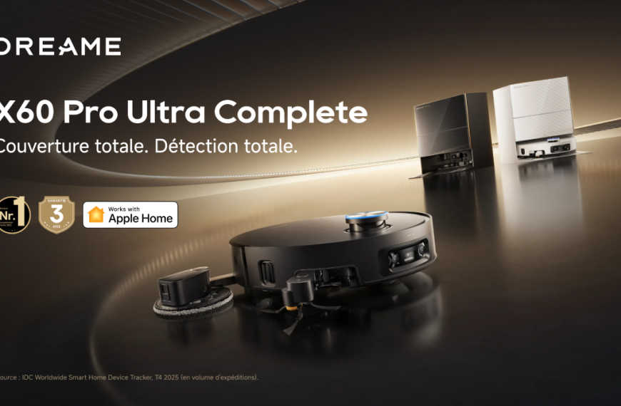 Dreame X60 Pro Ultra Complete : bras biomimétique, IA de pointe et 42 000 Pa, ce robot aspirateur laveur voit tout
