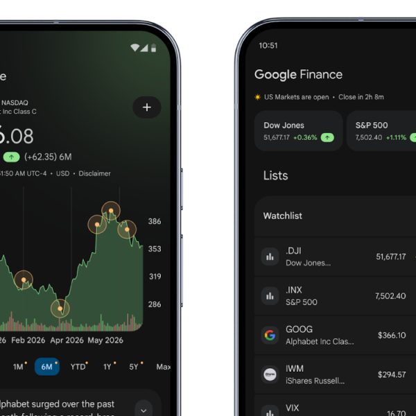 20 ans après sa sortie, Google Finance a une application Android
