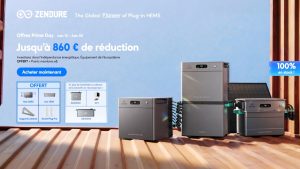 Economisez jusqu’à 860€ sur ces batteries et panneaux solaires Zendure pour le Prime Day !