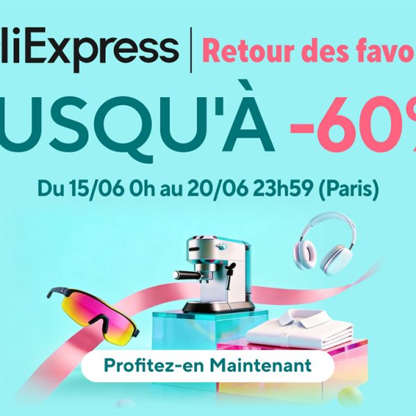 AliExpress ne s’arrête plus : une nouvelle vague de promotions avec des prix en forte baisse