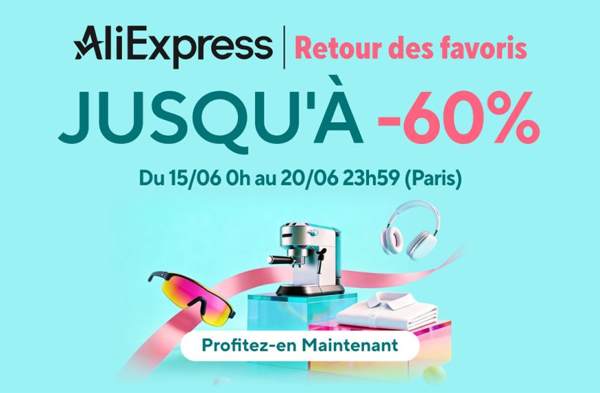 AliExpress ne s’arrête plus : une nouvelle vague de promotions avec des prix en forte baisse