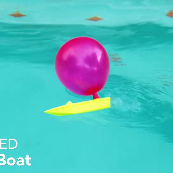 Un bateau à ballon à imprimer en 3D