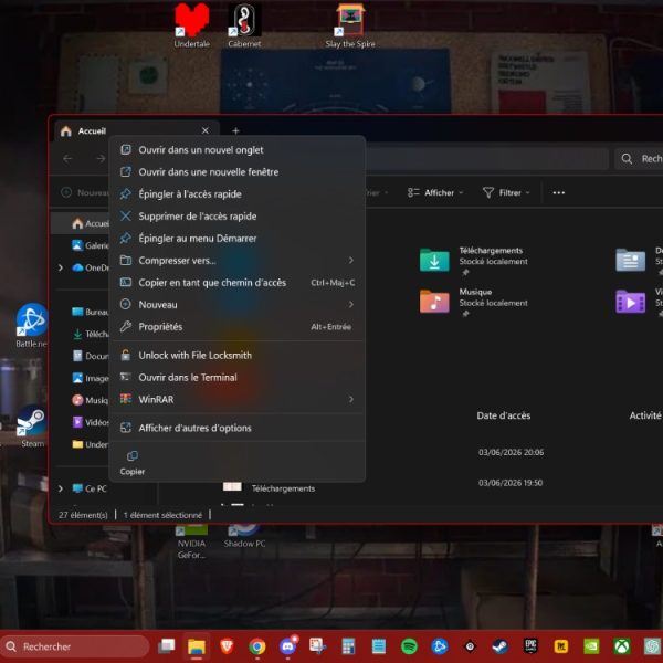 Votre clic droit sur Windows 11 ne sera plus jamais un cauchemar grâce à cette nouveauté