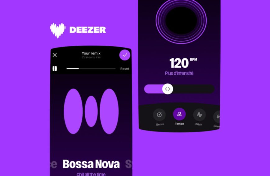 Deezer lance Remix, une fonctionnalité pour créer vos propres versions de vos morceaux préférés… ou presque