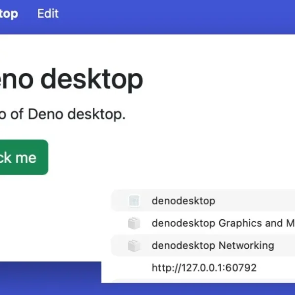 Deno veut transformer vos sites web en applications de bureau