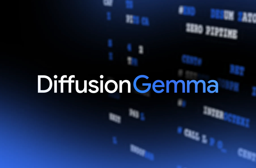 DiffusionGemma : le nouveau modèle de Google écrit son texte d'un bloc, et 4 fois plus vite