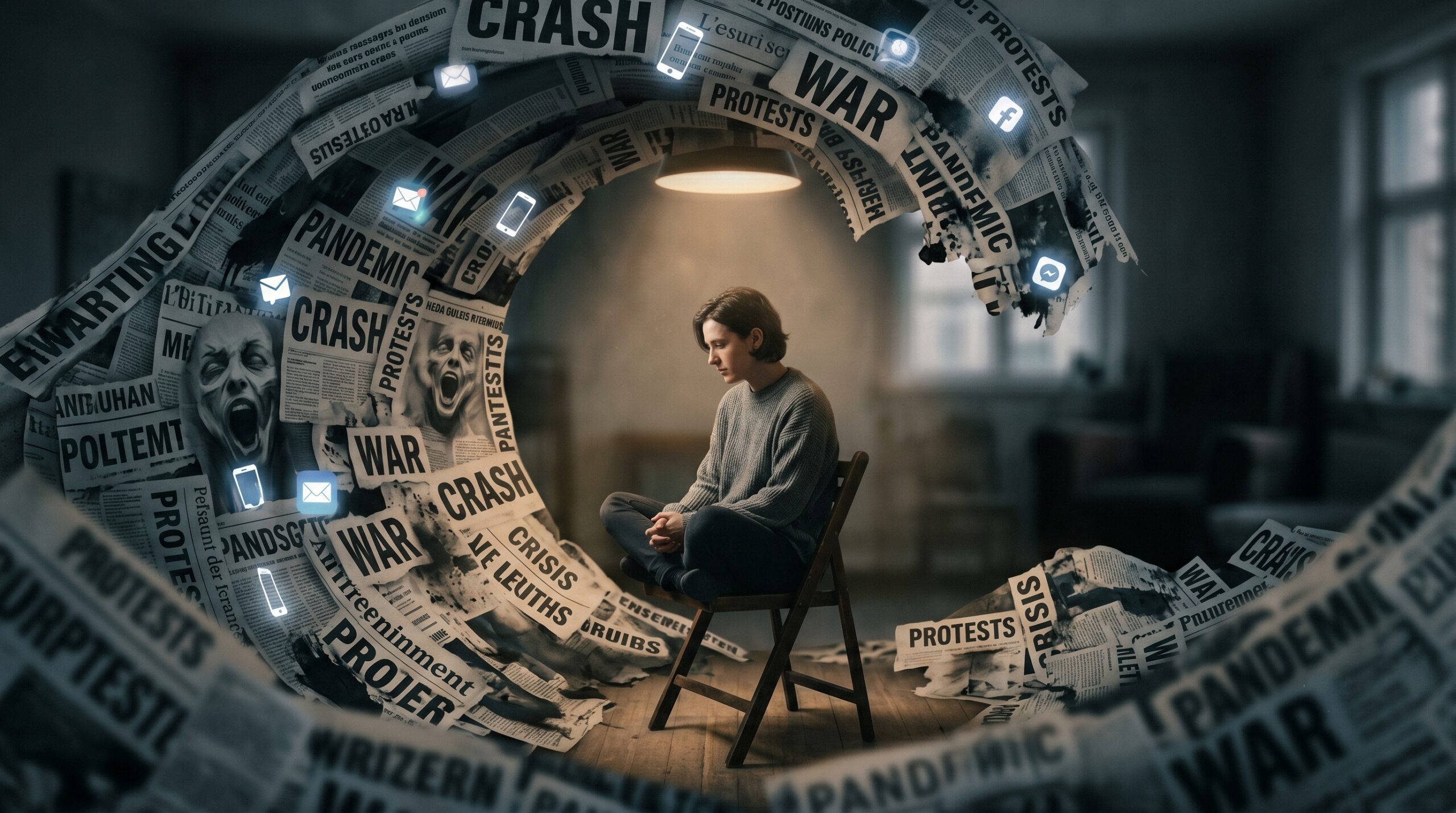 Fatigue informationnelle – Quand fuir l'actu n'est pas une faiblesse